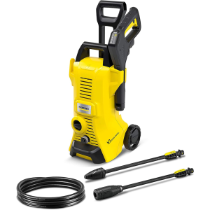 Kärcher K 3 Power Control pressure washer, pressure: max. 120 bar, flow rate: 380 l/h, area coverage: 25 m²/h, water filter, weight: 4.4 kg, high-pressure hose and gun, dirt blaster, spray lance