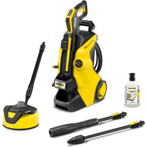Kärcher K 5 Power Control Home Pressure Washer, Pressure: max. 145 bar, Flow Rate: 500 l/h, Area: 40 m²/h, Water Filter, Weight: 13 kg, high-Pressure Gun, Dirt Blaster, Spray Lance, Home Kit