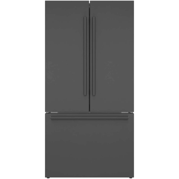 Bosch B36CT80SNB 800 Series French Door Bottom Mount Refrigerator 36'' Black Stainless Steel