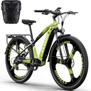 cysum 29" Electric Bike for Men, Electric Mountain Bike, 75Nm Off-Road Ebike for Adults, MTB Electric Bike for Women, Removable Li-Battery 672Wh, Range 75-85km, Hydraulic Disc Brake
