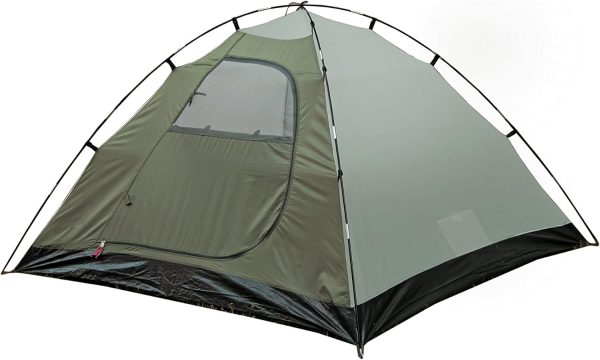 High Peak Nevada 3 Dome Tent Camping Tent with Stem, Igloo Tent for 3 People, Double Walled, Waterproof, Ventilation System, Weather Protection Entrance, Mosquito Protection - Image 11