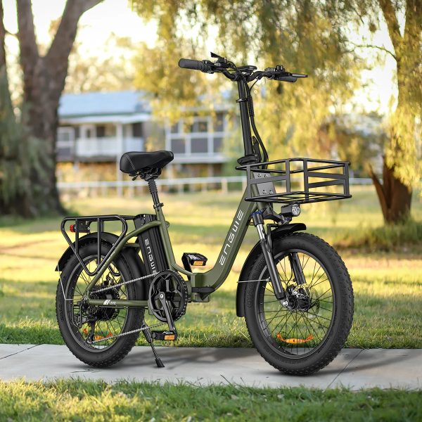 Engwe L20 SE 250W 20 Foldable Electric Bike Trekking E-bike 15.6 Ah Battery E-folding Bike [Pre-Order] - Image 6