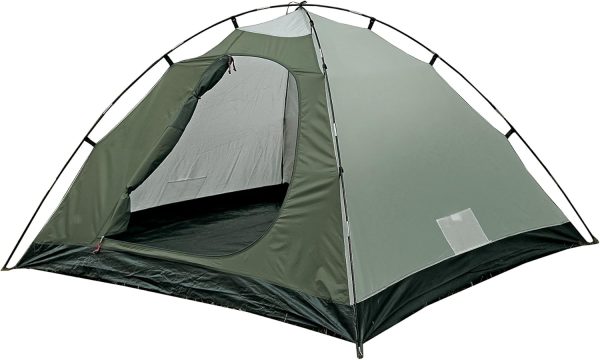 High Peak Nevada 3 Dome Tent Camping Tent with Stem, Igloo Tent for 3 People, Double Walled, Waterproof, Ventilation System, Weather Protection Entrance, Mosquito Protection - Image 12