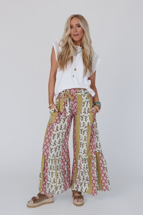 Fashionable hand-embroidered pants - Image 13