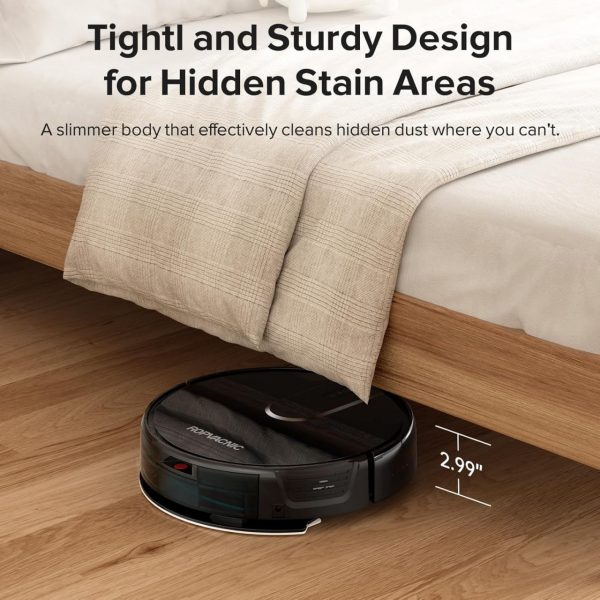 Robot Vacuum Cleaner Robot Vacuum and Mop Combo with 4000Pa Suction, Personalized Cleaning Adjustments, Self-Charging Robotic Vacuum Cleaner, Advanced Obstacle Avoidance - Image 5