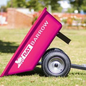RAT Barrow Pink Poly Tub Trailer