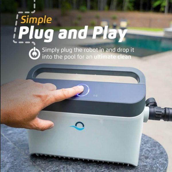 Dolphin Nautilus CC Plus Wi-Fi Automatic Robotic Pool Vacuum Cleaner, Always Cleaning, Never Charging, with Wall Climbing Scrubber Brush, Ideal for In-Ground Pools up to 50 FT in Length - Image 4