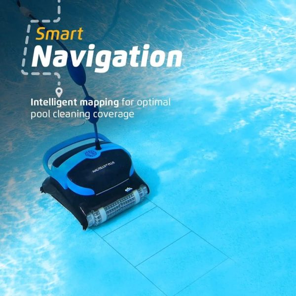Dolphin Nautilus CC Plus Wi-Fi Automatic Robotic Pool Vacuum Cleaner, Always Cleaning, Never Charging, with Wall Climbing Scrubber Brush, Ideal for In-Ground Pools up to 50 FT in Length - Image 5
