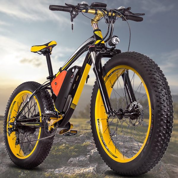Lithium Battery Electric Snow Bike 21 Speeds Electric Bicycle - RICH BIT