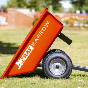 RAT Barrow Poly Tub Trailer | Orange Tub