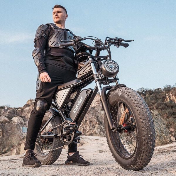 Electric Bike for Adults Q20, 2000/1500W, 37/30MPH,52V 40AH,48V/20AH E-Bike,30-180 Miles Electric Motorcycle, 20" Fat Tire Dirt Bike, UL2849 All Terrain for Mountains, Snow, Sand, Road - Image 7