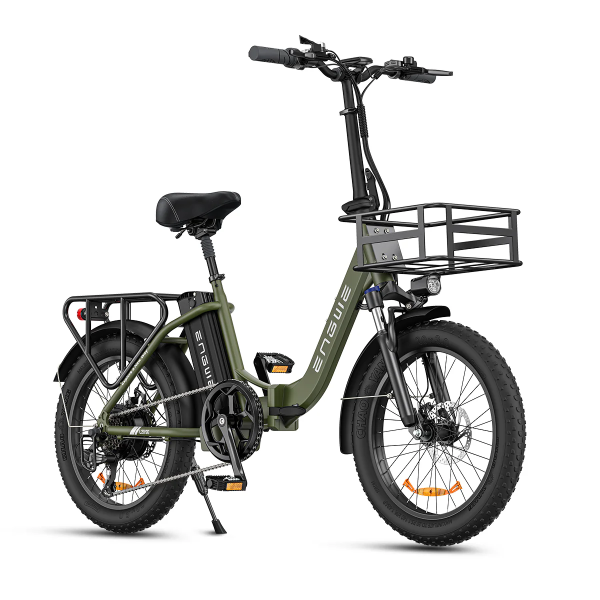 Engwe L20 SE 250W 20 Foldable Electric Bike Trekking E-bike 15.6 Ah Battery E-folding Bike [Pre-Order] - Image 2