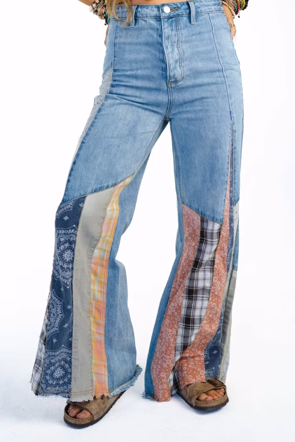 Fashionable hand-embroidered pants - Image 9