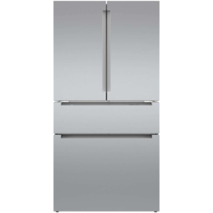 Bosch B36CL80ENS 800 Series French Door Bottom Mount Refrigerator 36'' Stainless steel (with anti-fingerprint)