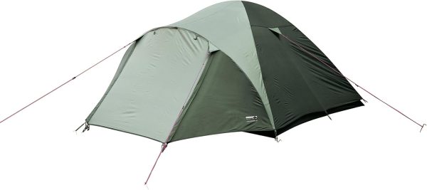 High Peak Nevada 3 Dome Tent Camping Tent with Stem, Igloo Tent for 3 People, Double Walled, Waterproof, Ventilation System, Weather Protection Entrance, Mosquito Protection - Image 9