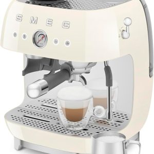 Smeg Semi-Automatic Espresso Machine (Cream)