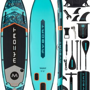 11'6×34×6 Extra Wide Inflatable Paddle Board