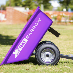 RAT Barrow Purple Poly Tub Trailer