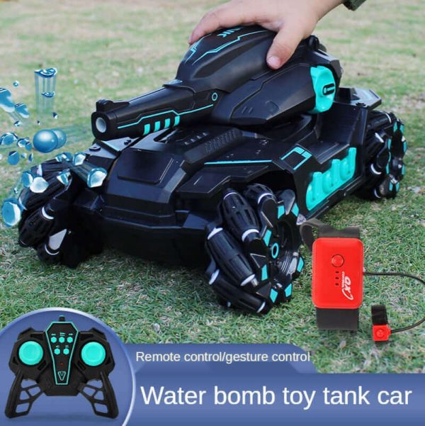 Electric Water Bombs RC Toy - Remote-Controlled Combat Car for Children - Image 2