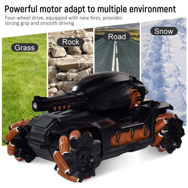 Electric Water Bombs RC Toy - Remote-Controlled Combat Car for Children - Image 8