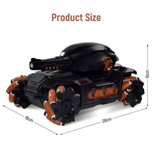 Electric Water Bombs RC Toy - Remote-Controlled Combat Car for Children - Image 10