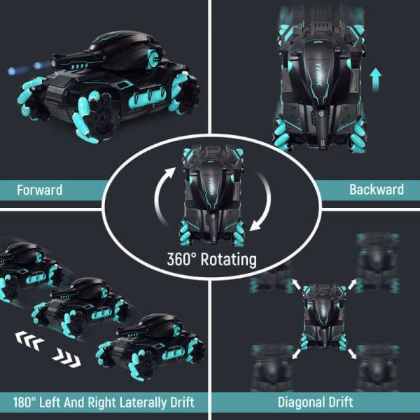 Electric Water Bombs RC Toy - Remote-Controlled Combat Car for Children - Image 18